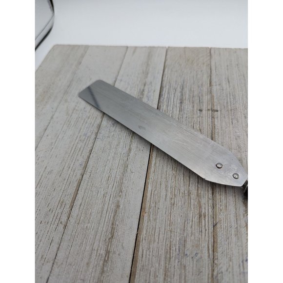 Androck Black Handle Icing Spreader #2 Dessert Spatula 11 1/4" - Picture 2 of 8